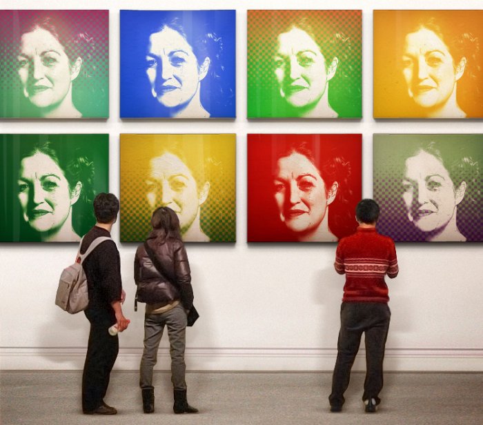 Toni Taylor 327 Gallery "Warhol" Exhibit 