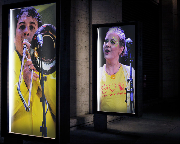 Mustard in the Bus Stop