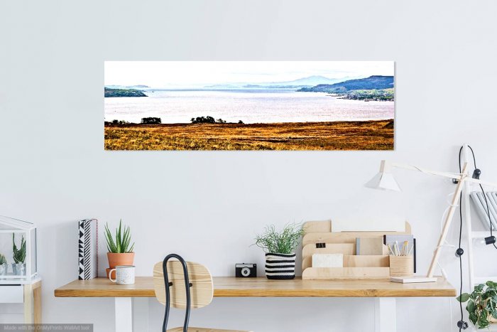 Simulated Office Art "River Fade"