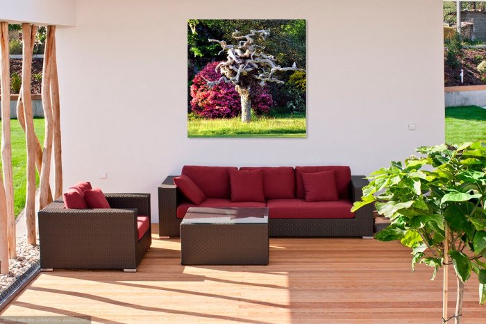 Patio Seating Area Wall Art